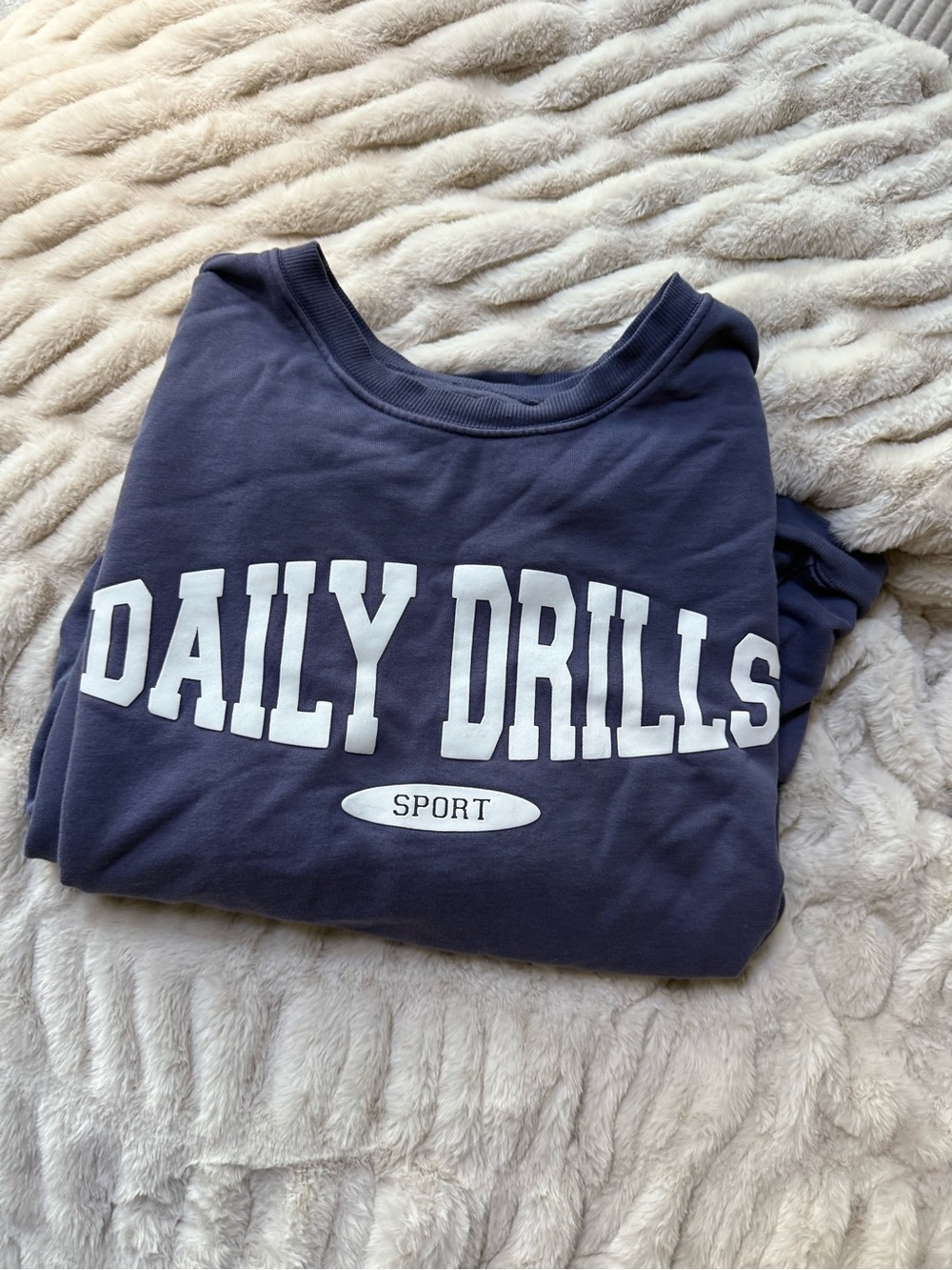 Daily Drills Sport Navy Sweatshirt